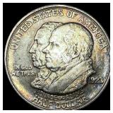 1923-S Silver Monroe Doctrine Centennial Half Doll