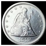 1875-S Silver Twenty Cents CLOSELY UNCIRCULATED