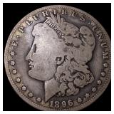1896-O Silver Morgan Dollar LIGHTLY CIRCULATED