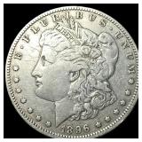 1896-O Silver Morgan Dollar NEARLY UNCIRCULATED