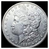 1890-CC Silver Morgan Dollar CLOSELY UNCIRCULATED