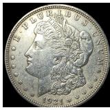 1921 Morgan Silver Dollar CLOSELY UNCIRCULATED