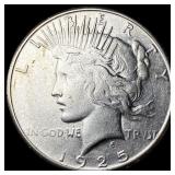 1925-S Silver Peace Dollar CHOICE AU
