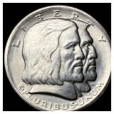 1936 Silver Long Island Tercentenary Half Dollar U