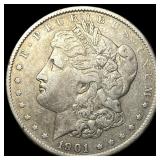1901 Morgan Silver Dollar LIGHTLY CIRCULATED