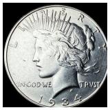 1934-D Silver Peace Dollar UNCIRCULATED
