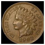 1902 Indian Head Cent CLOSELY UNCIRCULATED