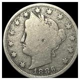1886 Liberty Head Nickel NICELY CIRCULATED