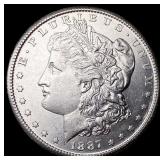 1887-S Silver Morgan Dollar UNCIRCULATED