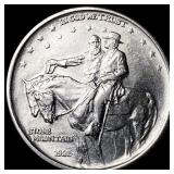 1925 Stone Mountain Silver Half Dollar UNCIRCULATE