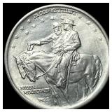 1925 Silver Stone Mountain Half Dollar UNCIRCULATE