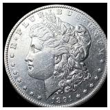 1891-S Silver Morgan Dollar CLOSELY UNCIRCULATED