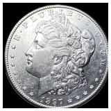 1897-S Silver Morgan Dollar CHOICE AU