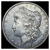 1902-O Silver Morgan Dollar NEARLY UNCIRCULATED
