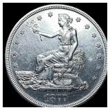 1877-S Silver Trade Dollar CLOSELY UNCIRCULATED
