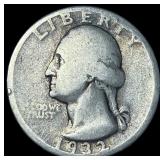 1932-D Silver Washington Quarter NICELY CIRCULATED