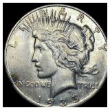 1935-S Silver Peace Dollar NEARLY UNCIRCULATED