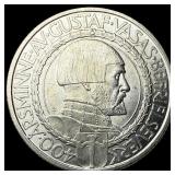 1921 Sweden Silver 2 Kroner UNCIRCULATED