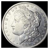 1891-O Silver Morgan Dollar NEARLY UNCIRCULATED