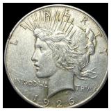 1926 Peace Silver Dollar CLOSELY UNCIRCULATED