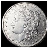 1890-S Silver Morgan Dollar NEARLY UNCIRCULATED