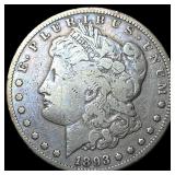 1893-CC Silver Morgan Dollar NICELY CIRCULATED