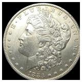 1883-O Silver Morgan Dollar CHOICE AU