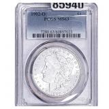 1902-O Morgan Silver Dollar PCGS MS63