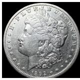 1892-S Silver Morgan Dollar LIGHTLY CIRCULATED