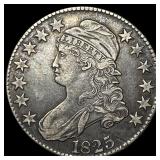 1825 Capped Bust Half Dollar CLOSELY UNCIRCULATED