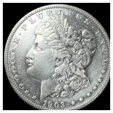 1903 Morgan Silver Dollar CLOSELY UNCIRCULATED