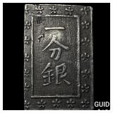 Japan 1849-1871 Silver 1 Bu NEARLY UNCIRCULATED