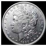 1890-O Silver Morgan Dollar CHOICE AU