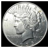 1935 Silver Peace Dollar UNCIRCULATED