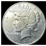1926-S Silver Peace Dollar CLOSELY UNCIRCULATED