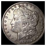 1901 Morgan Silver Dollar ABOUT UNCIRCULATED