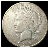 1935 Silver Peace Dollar LIGHTLY CIRCULATED