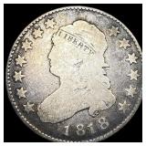 1818 Capped Bust Quarter NICELY CIRCULATED