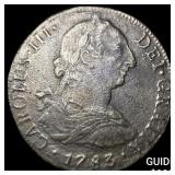 1783 Colonial Spain Silver "El Cazador" Shipwrec