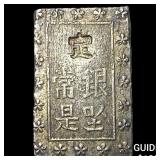 Japan 1849-1871 Silver 1 Bu NEARLY UNCIRCULATED