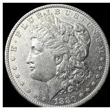 1880-O Silver Morgan Dollar CHOICE AU