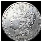 1890-CC Silver Morgan Dollar CLOSELY UNCIRCULATED
