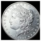 1884 Morgan Silver Dollar CLOSELY UNCIRCULATED