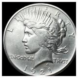 1921 Silver Peace Dollar UNCIRCULATED