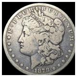1878-S Silver Morgan Dollar LIGHTLY CIRCULATED