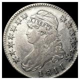 1811 Capped Bust Half Dollar NEARLY UNCIRCULATED