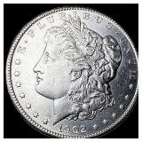 1902-O Silver Morgan Dollar CHOICE AU