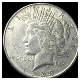 1923 Peace Silver Dollar CLOSELY UNCIRCULATED