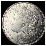 1921 Silver Morgan Dollar CHOICE AU