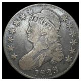 1823 Capped Bust Half Dollar LIGHTLY CIRCULATED